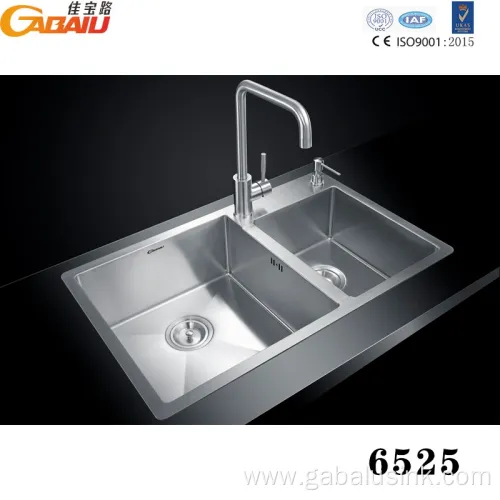 High-grade Commercial and Home Two Bowls Kitchen Sink